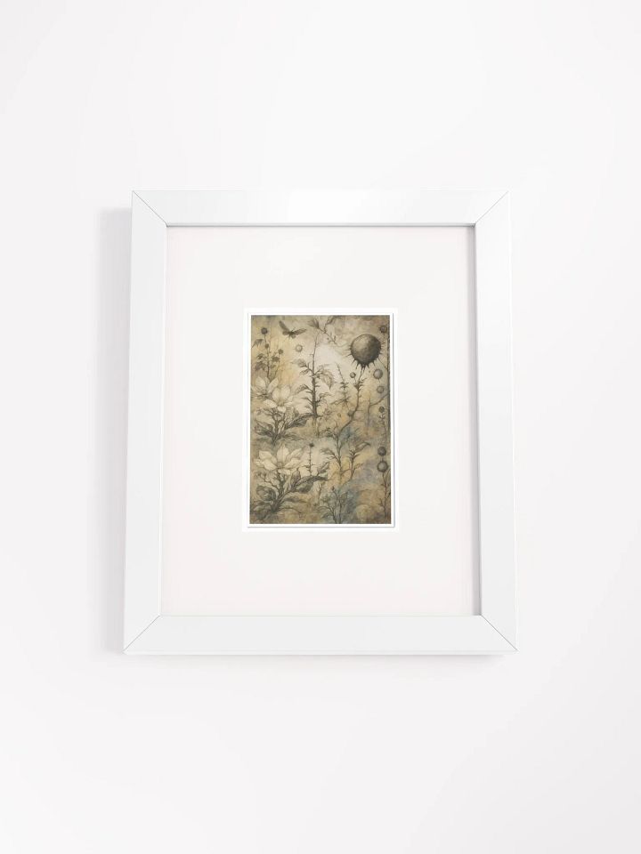 The Secret Garden Sketchbook Artprint Framed product image (1)