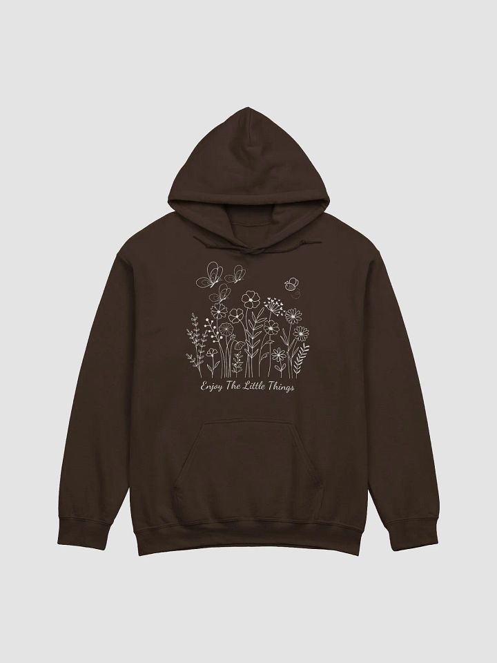 Enjoy The Little Things Floral Classic Hoodie product image (2)