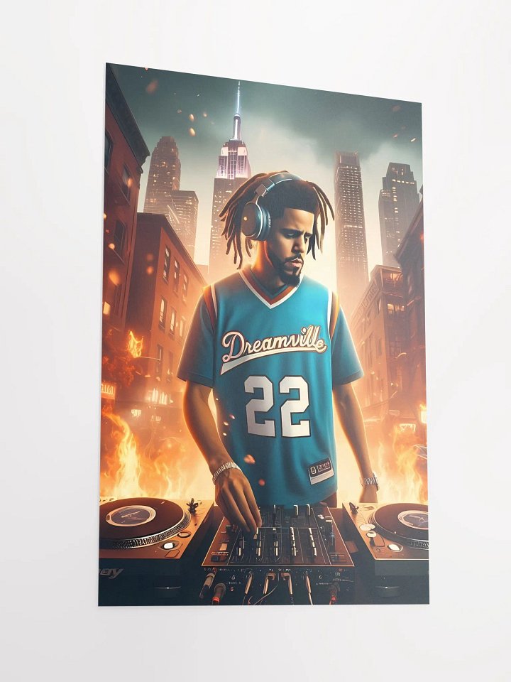J COLE FIRE CITYSCAPE product image (2)