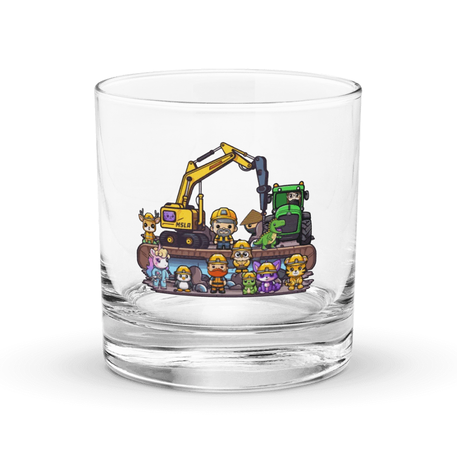 MSLA Pit Crew Rocks Glass product image (5)