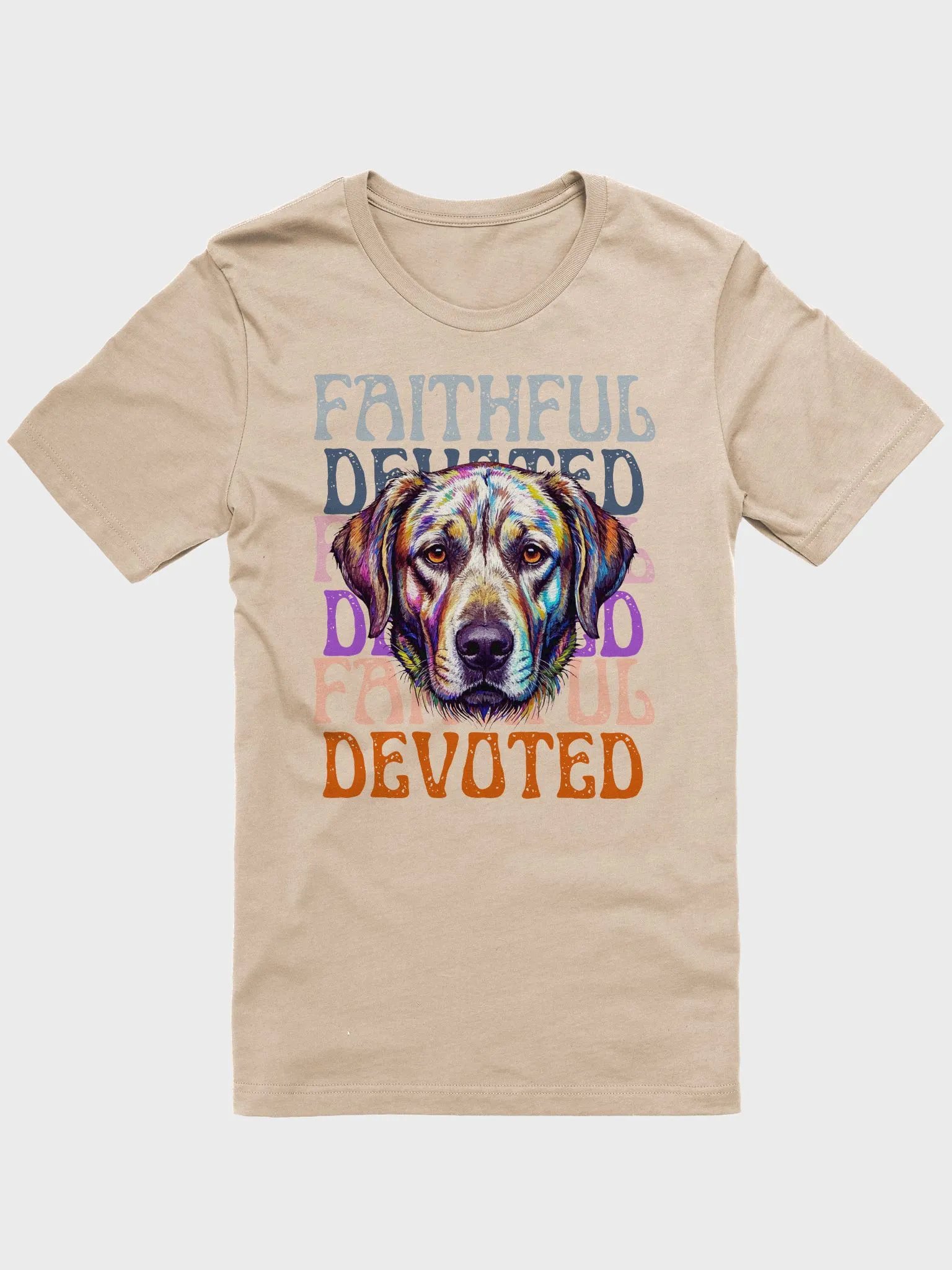Faithful and Devoted Labrador Graphic - t-shirt product image (11)