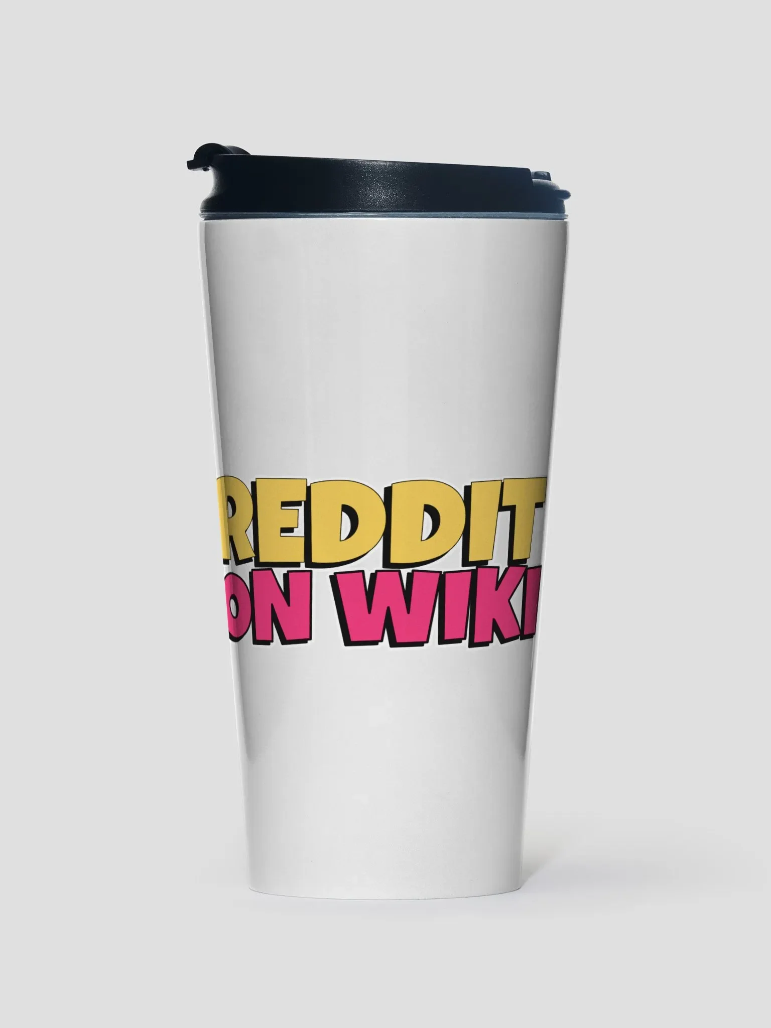 Reddit On Wiki Travel Mug product image (1)