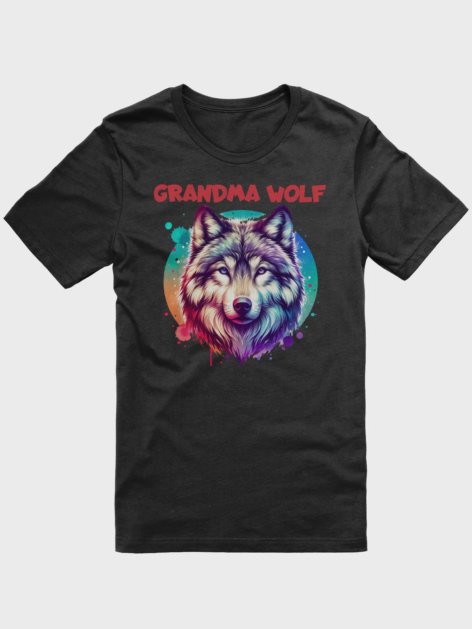 Grandma Wolf Vivid T-Shirt product image (1)