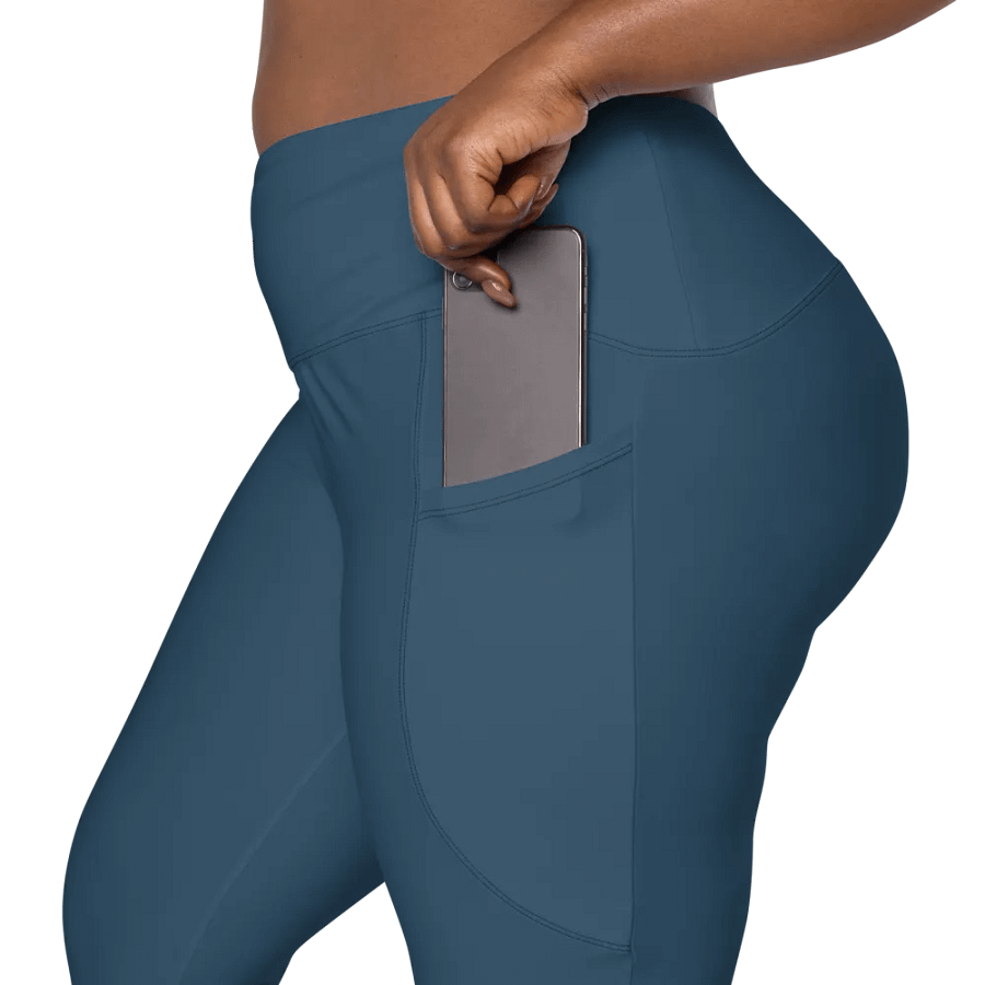 Blu Steel Leggings with Pockets product image (3)