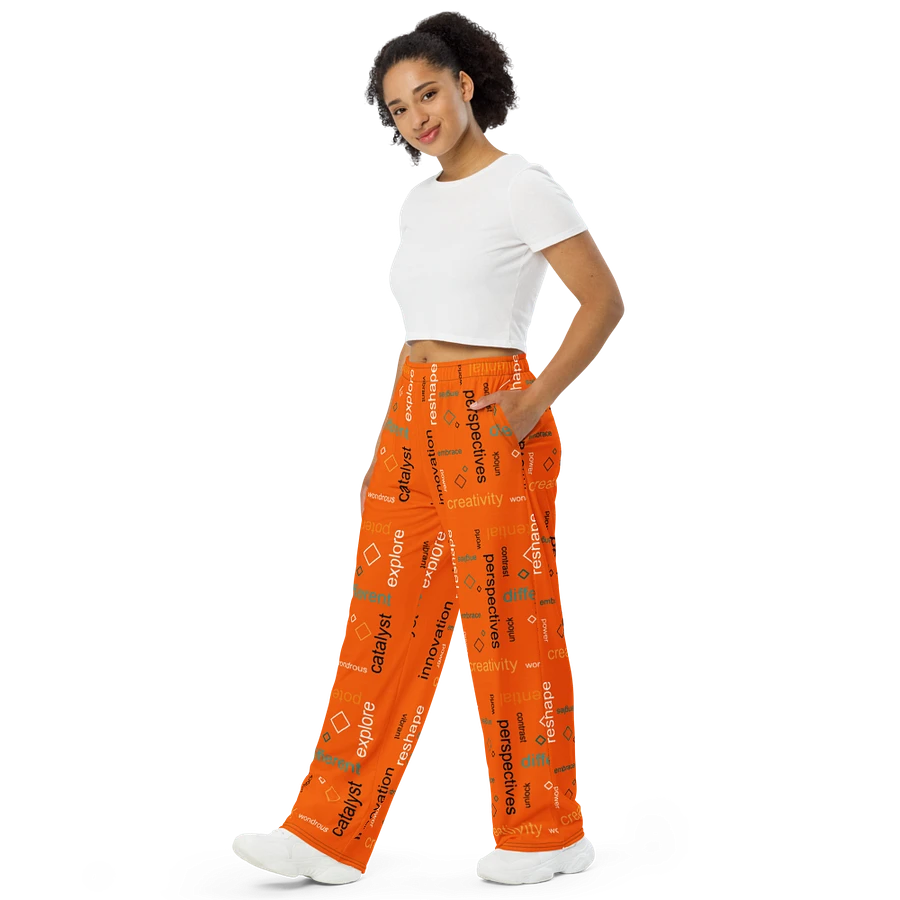 cozy pants fun contrast pattern product image (1)