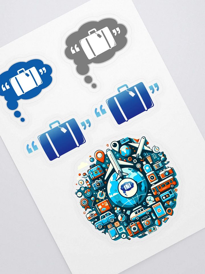 Wanderlust Adventure Sticker Sheet product image (1)