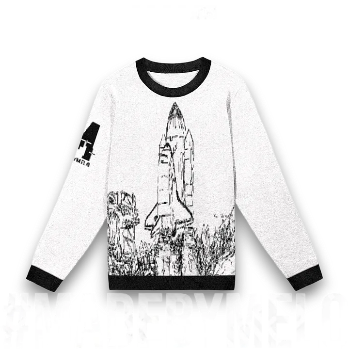Lined Up for Launch - Knit Sweater [Classic] | #MadeByMELO product image (1)