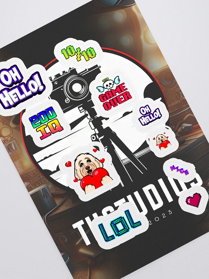 Emotes Sticker Pack product image (1)