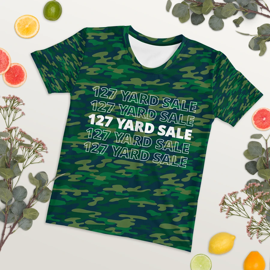 127 Yard Sale (2024) All-Over Camo Print Women's Crew Neck T-Shirt product image (14)