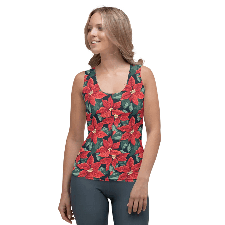 Straight To The Poinsettia Women's Tank Top product image (1)
