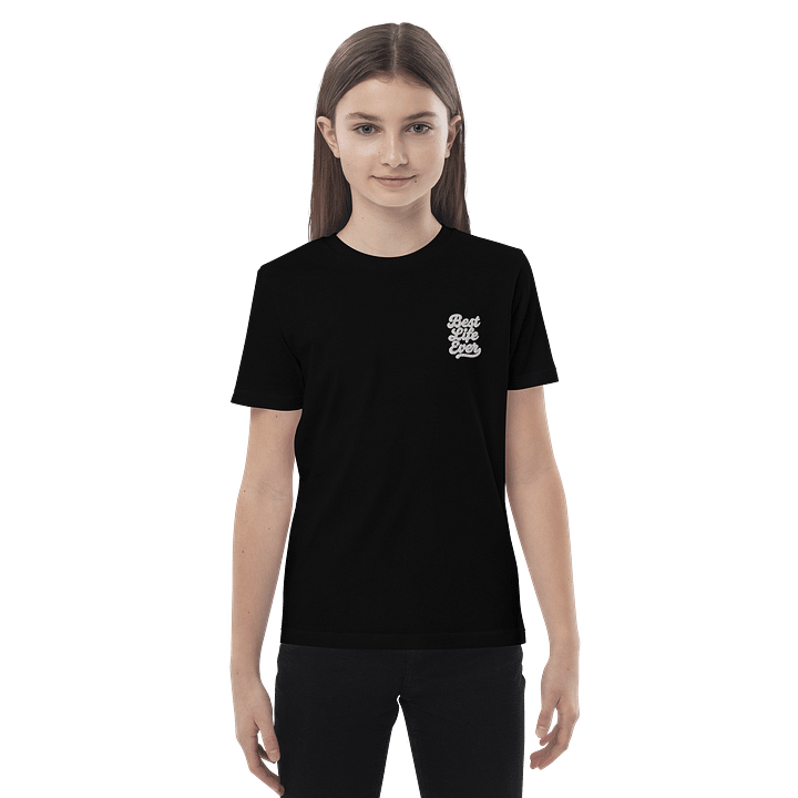 Best Life Ever Unisex Organic Kids T-Shirt product image (1)