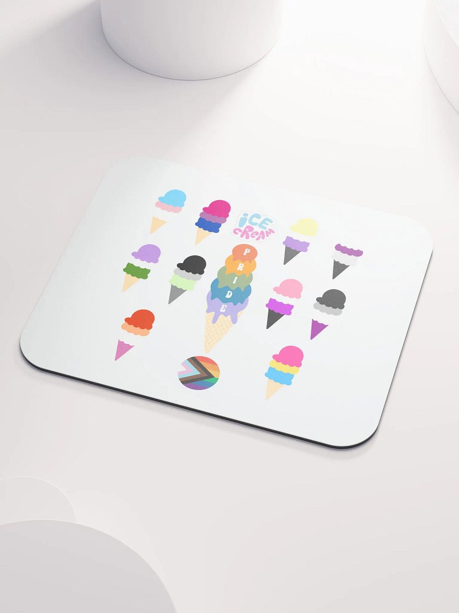 Pride Ice Cream Mouse Pad product image (3)