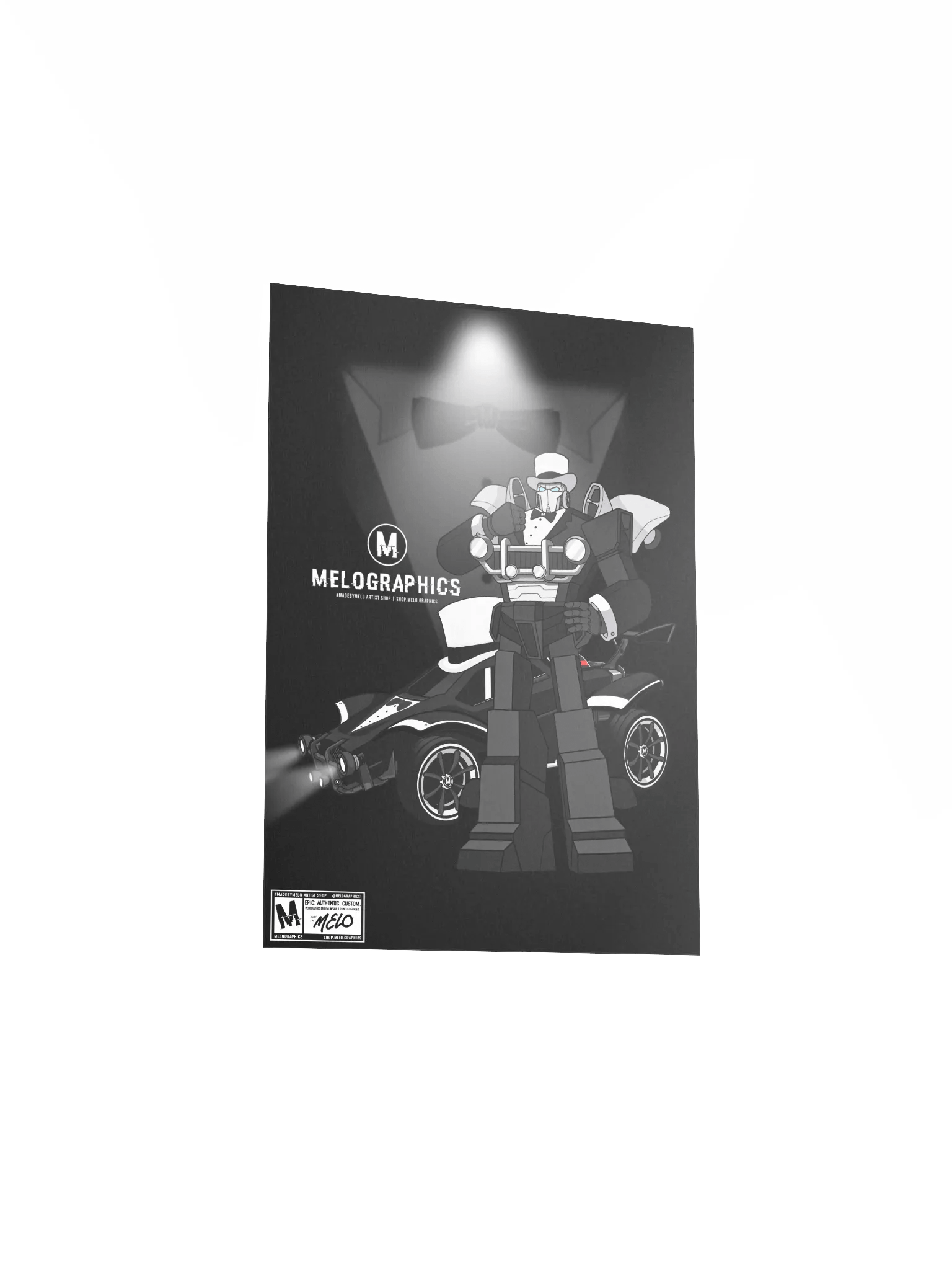 Fancy Carball Bot - Matte Poster | #MadeByMELO product image (4)