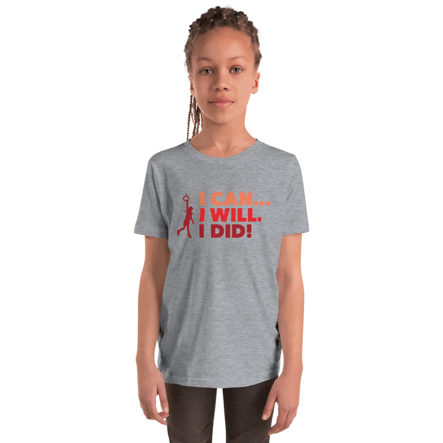 I Can... I Will. I Did! Orange Kids Tee product image (12)