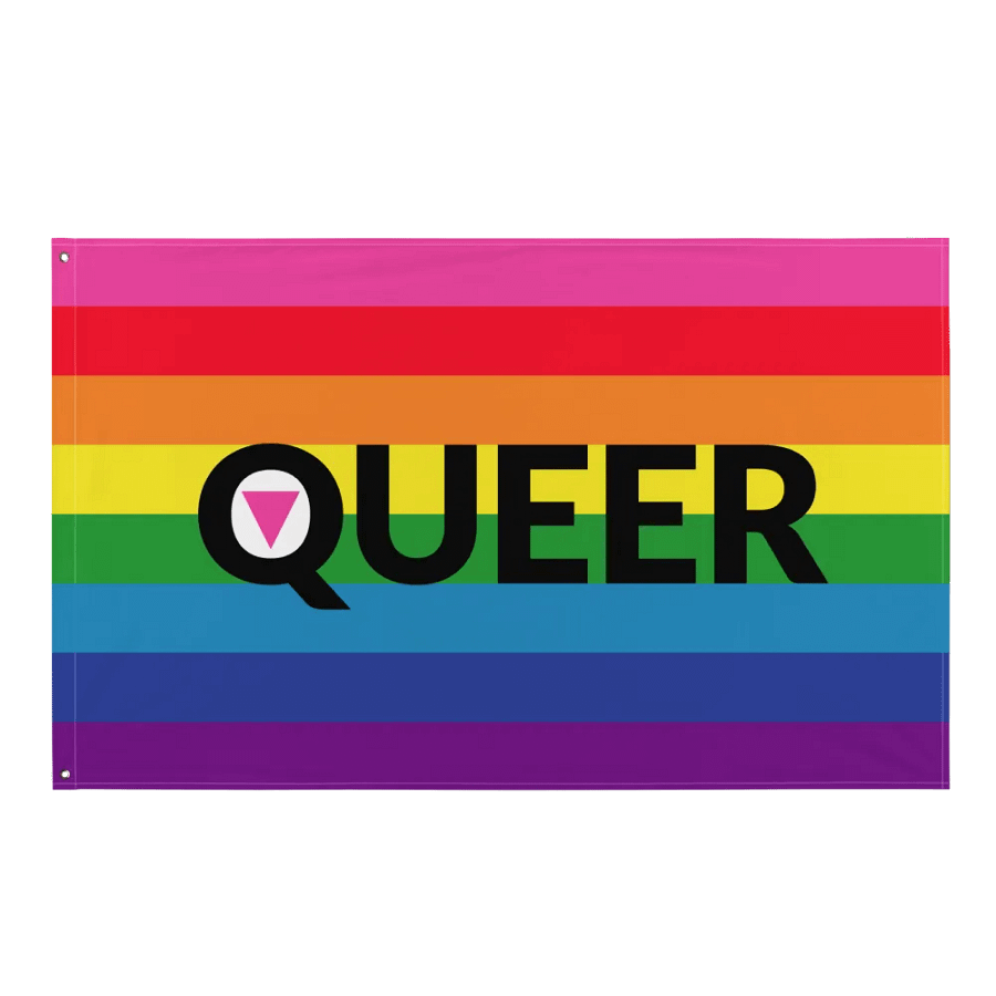 Queer Rainbow Pride Flag product image (1)