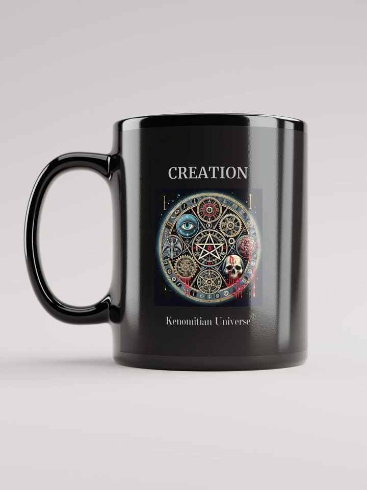 Creation | Black Glossy Mug product image (2)