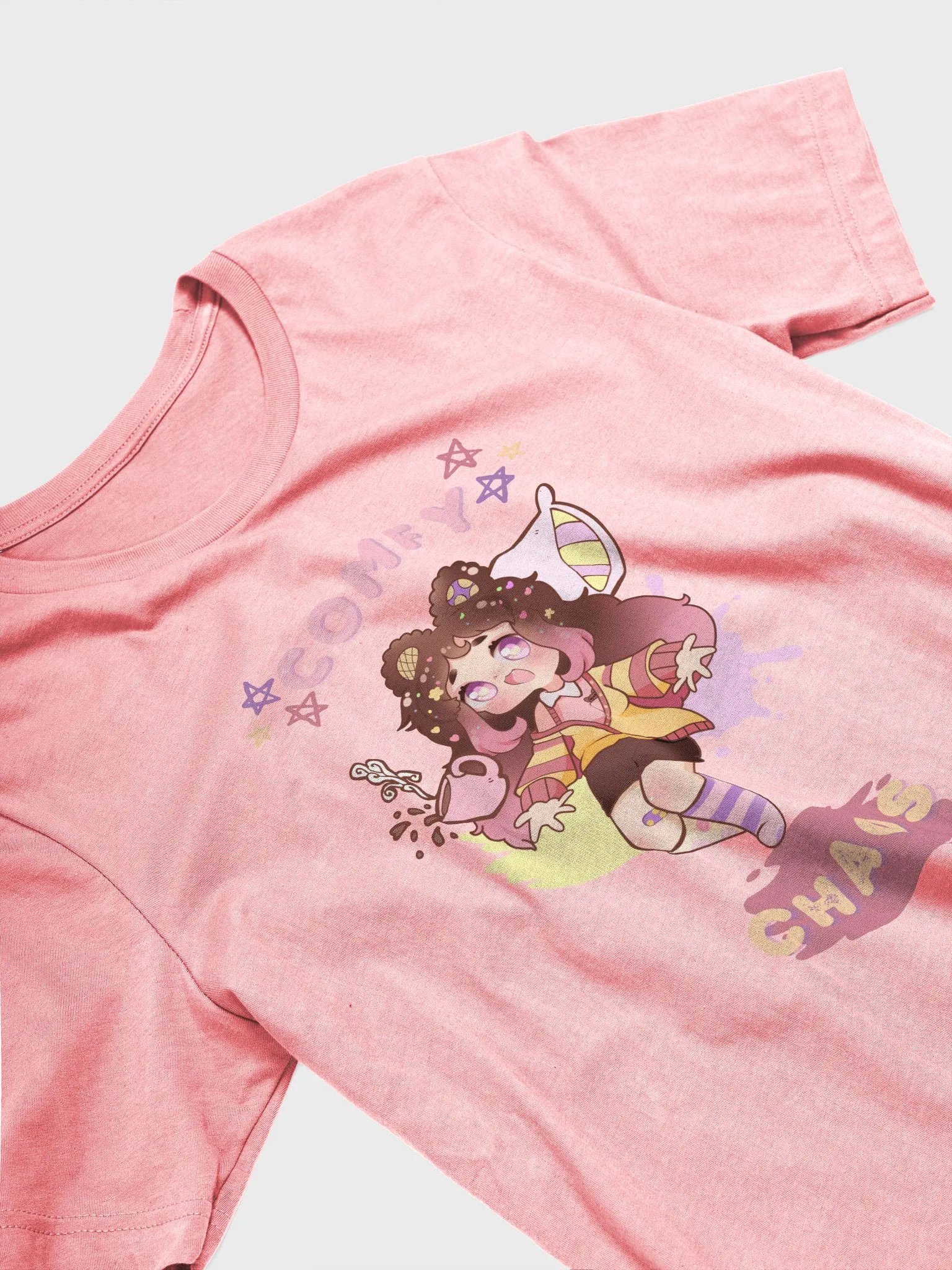 'Comfy Chaos' Supersoft T-shirt! ˚ ༘♡ ⋆｡˚ product image (2)