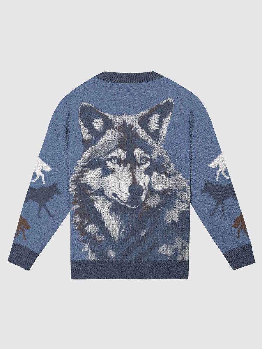 Timber Wolf Pack Knitted Sweater product image (7)