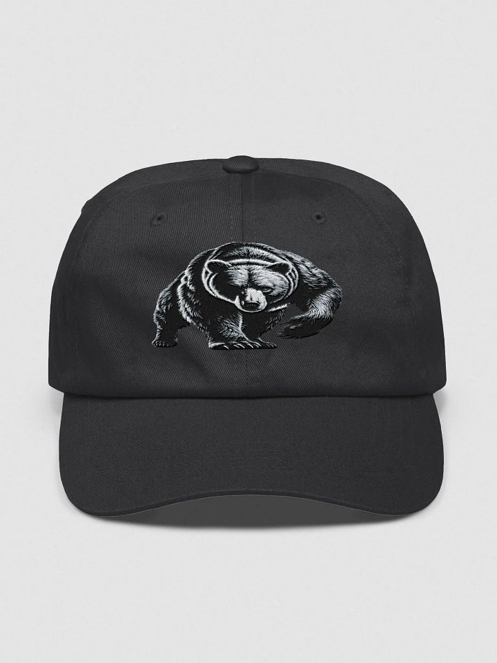 Intense Bear Illustration Dad Hat product image (5)
