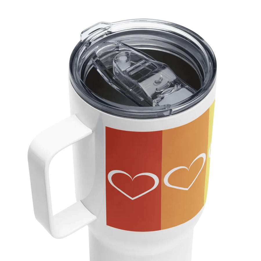 Rainbow Hearts - Travel Mug product image (5)