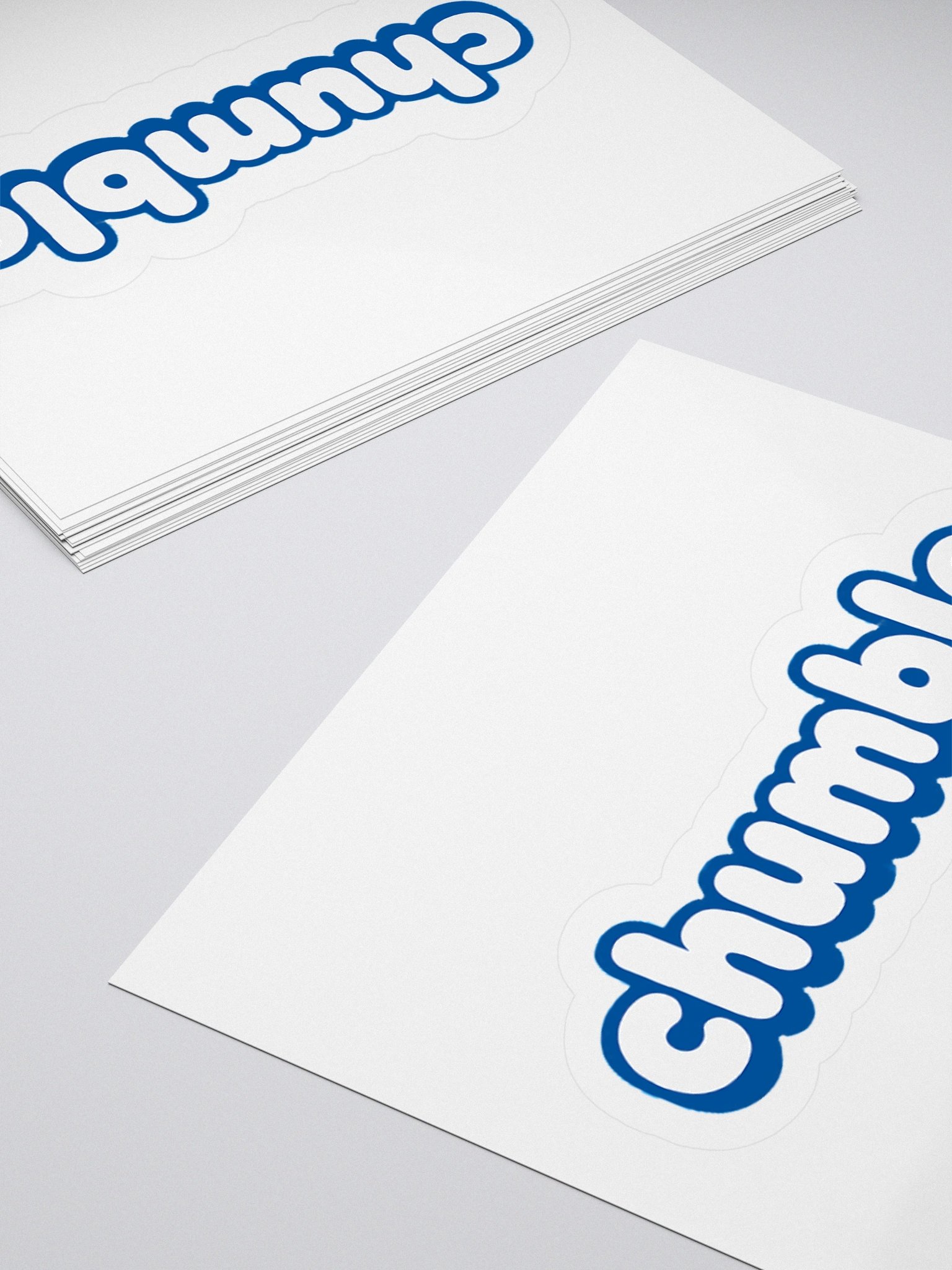 Original Chumble Logo Sticker product image (13)