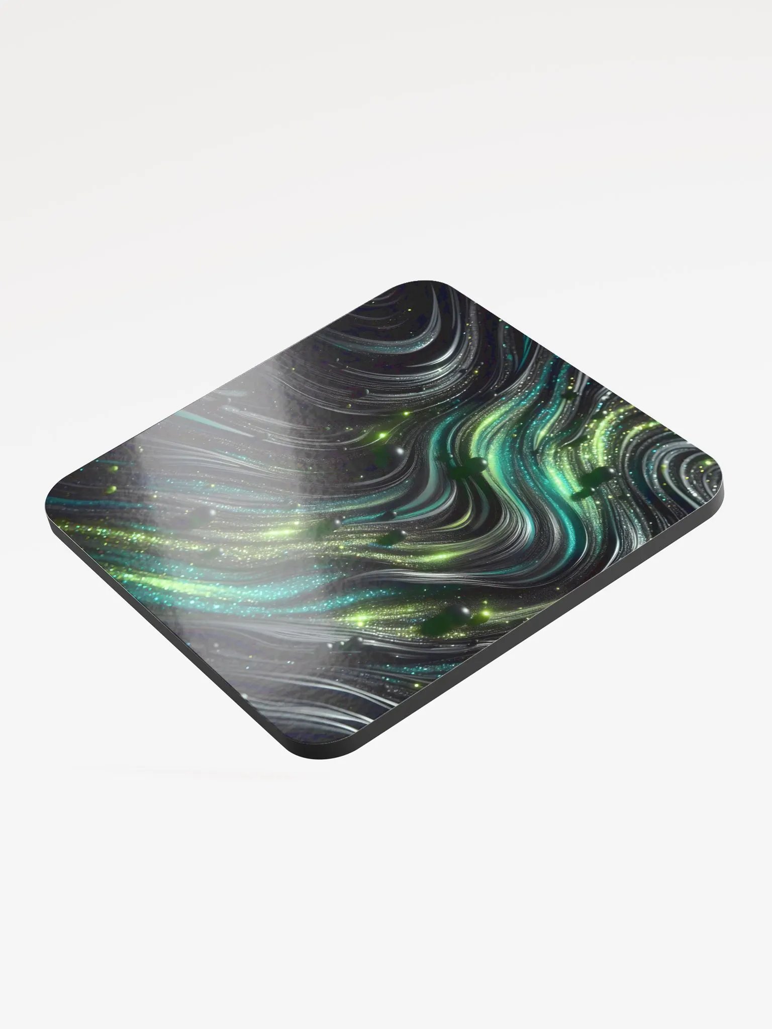 Cosmic Fluidity Cork Coaster product image (3)