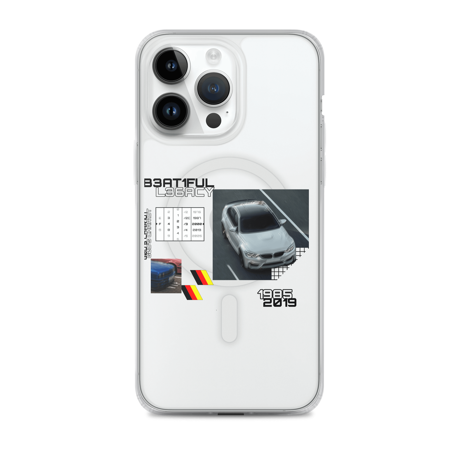 God's Chariot, German Automotive (Black) | Phone Case product image (1)