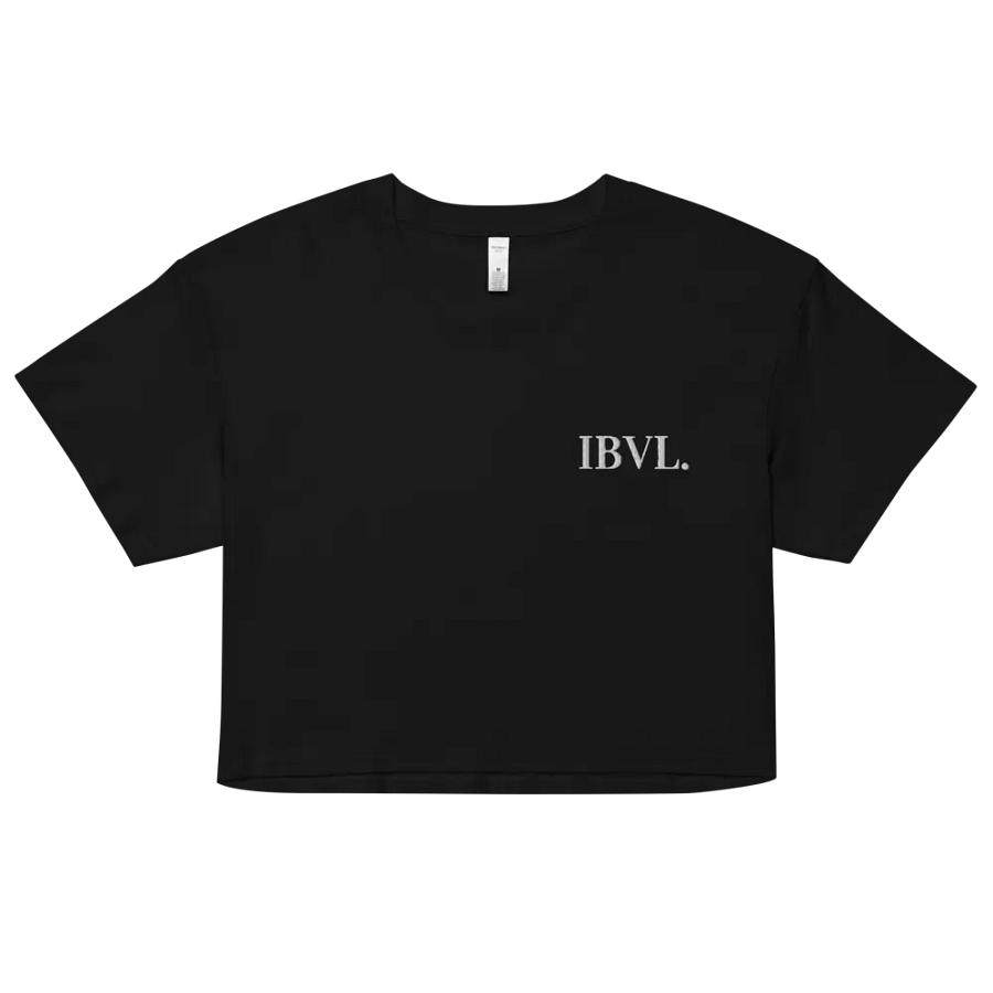 Embroidered IBVL Signature Crop Top product image (1)