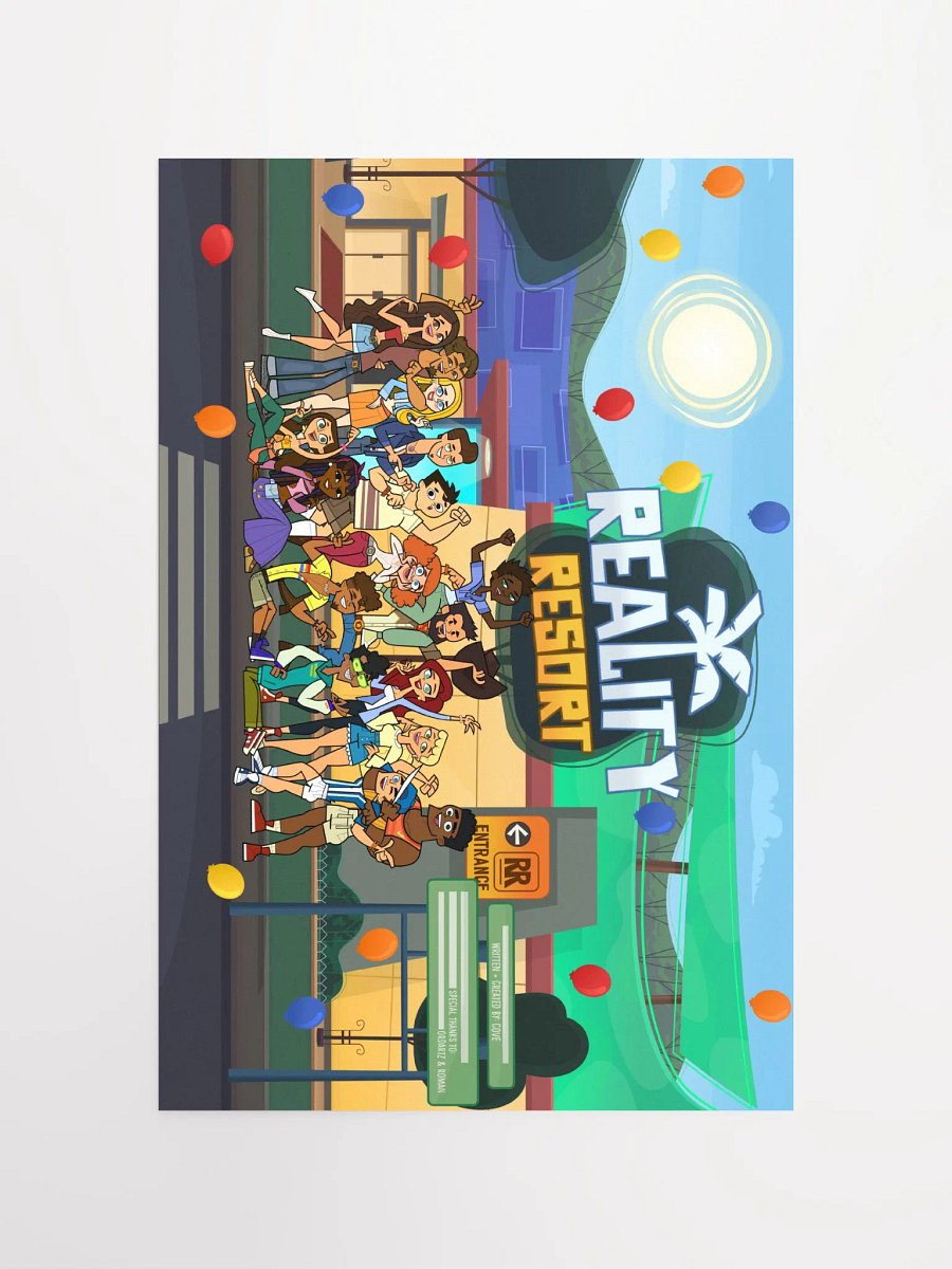 REALITY RESORT Cast Poster product image (4)