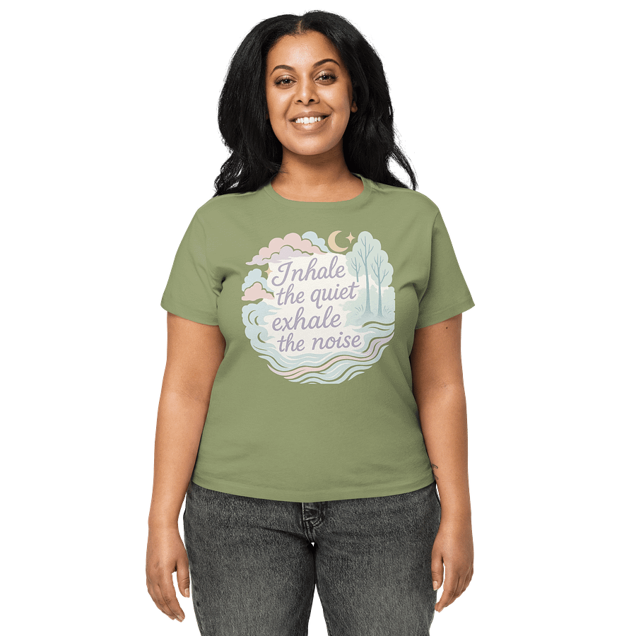 Exhale the noise shirt design product image (2)