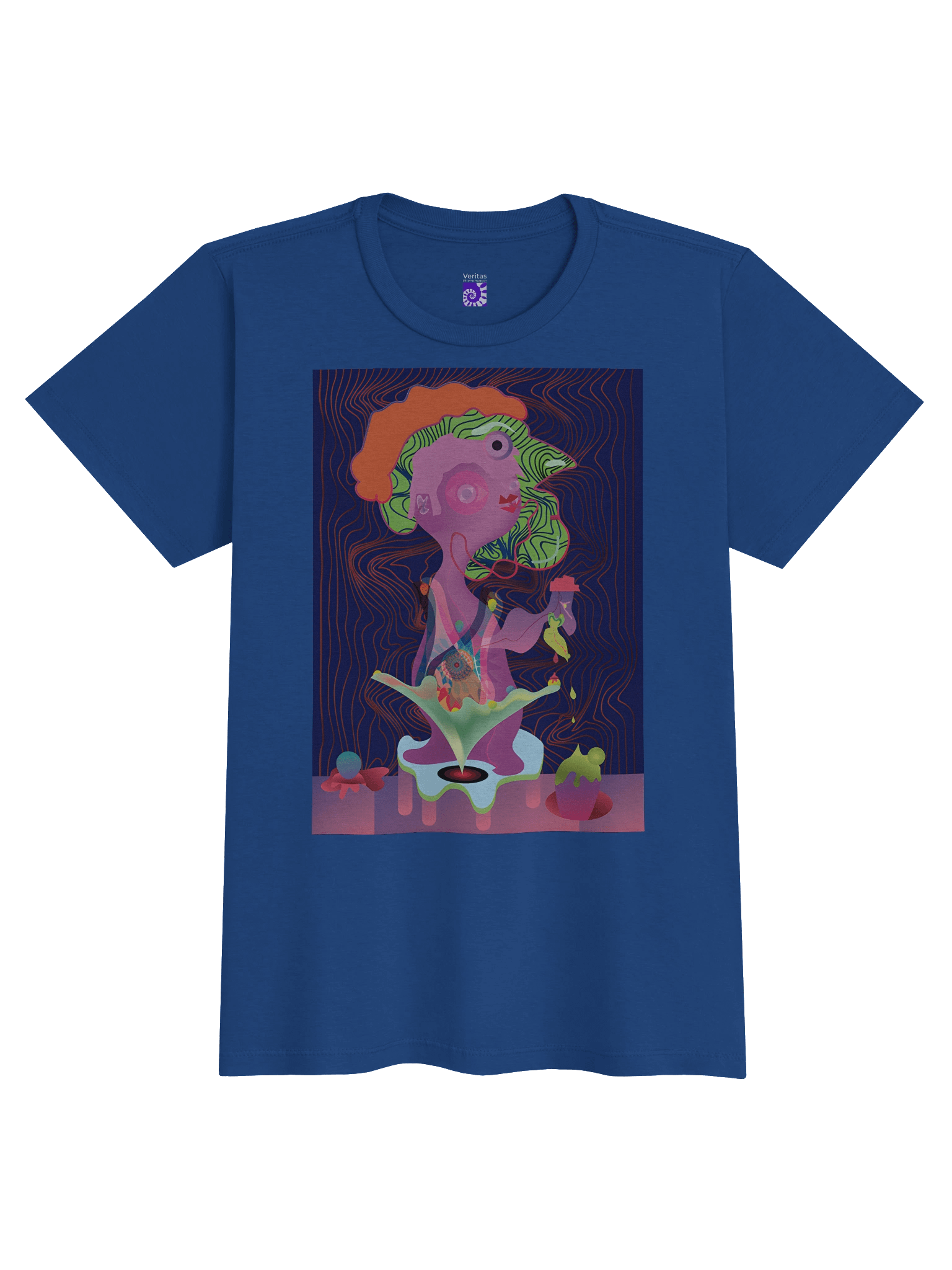 Psychedelic Unisex T-Shirt - Surreal Artistic Illustration Print product image (4)