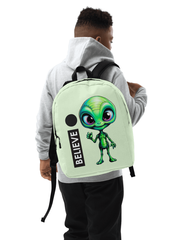 Peaceful Alien Backpack product image (10)
