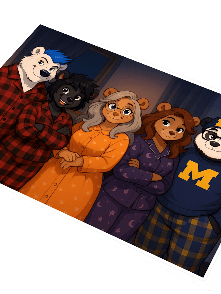 Family Pajama Party Sticker product image (2)