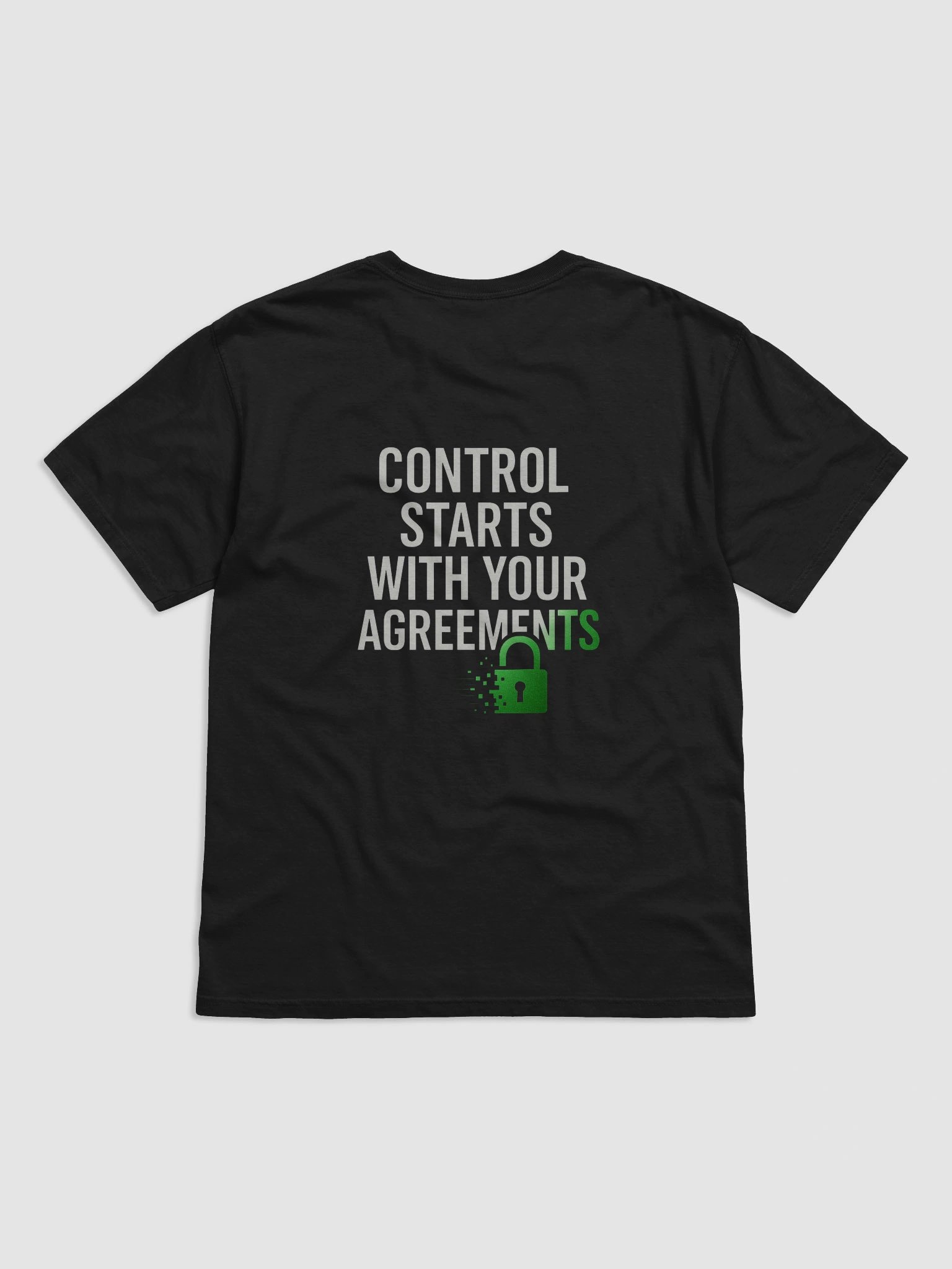 Control Start with your Agrements T-Shirt B product image (24)
