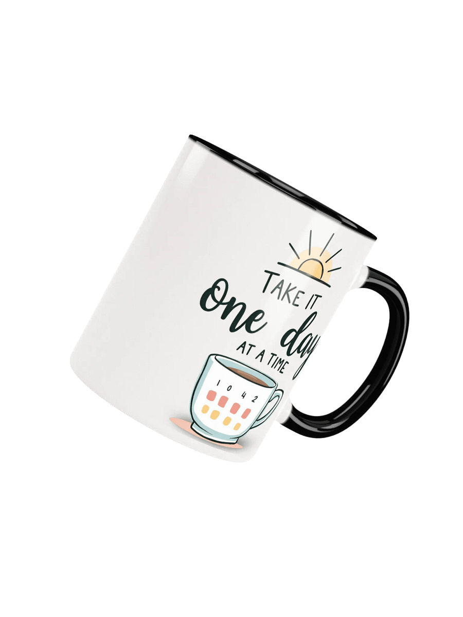 Take It One Day at a Time Mug – Your Daily Dose of Hope and Optimism product image (4)