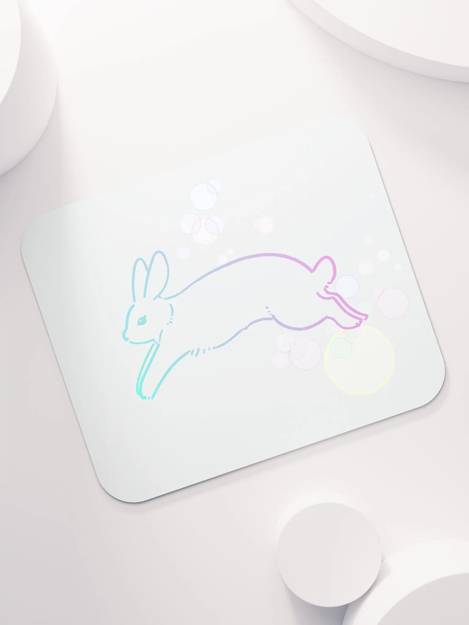 Bubble Bunny Mouse Pad product image (7)