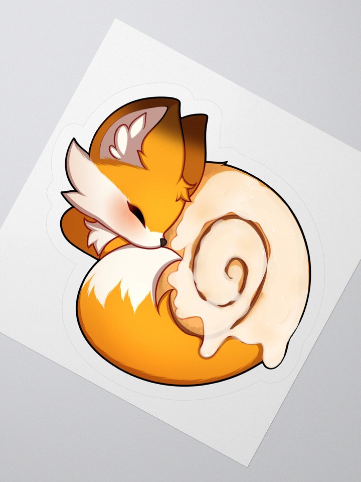 Sweet Roll Fox Stickers product image (2)