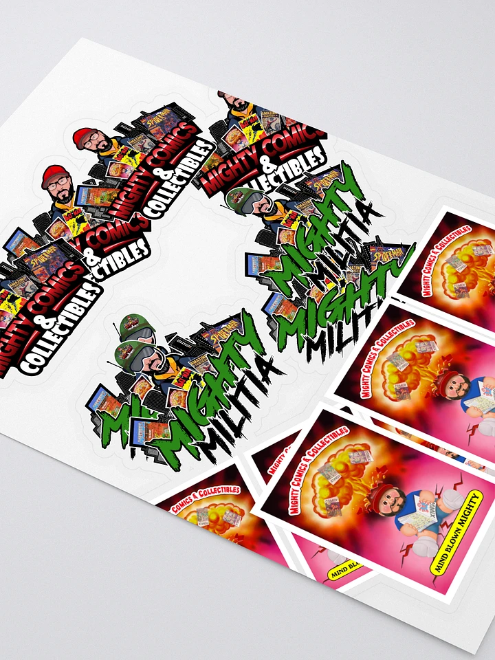 Mighty Comics Stickers product image (2)