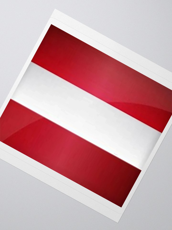 Exclusive Austria Flag Kiss-Cut Stickers - High-Quality Vinyl, Multiple Sizes product image (4)