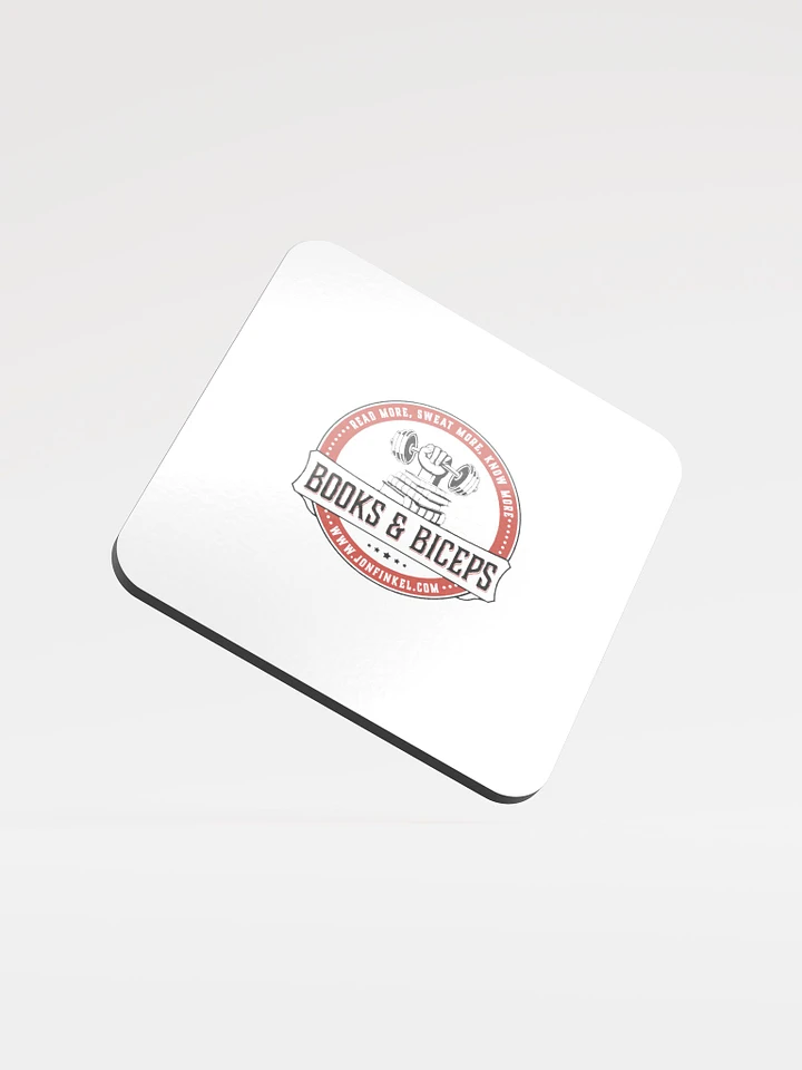 Official Books & Biceps Coffee Coasters product image (1)