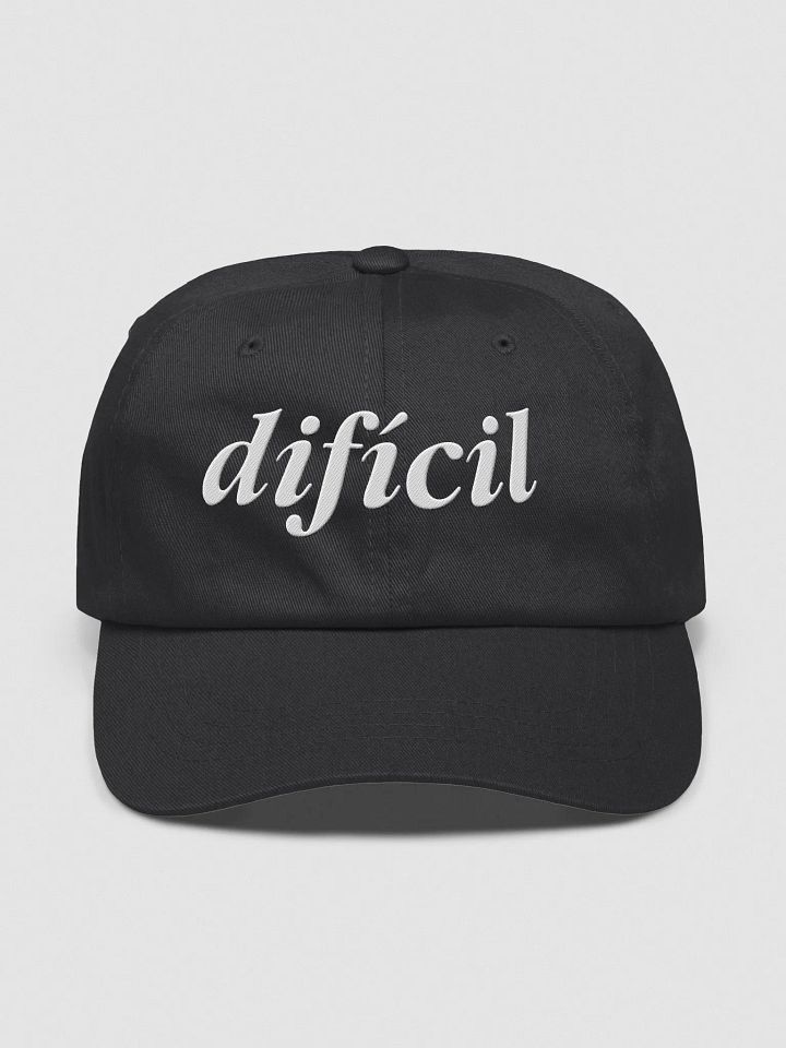 difícil hat - 100% cotton product image (1)