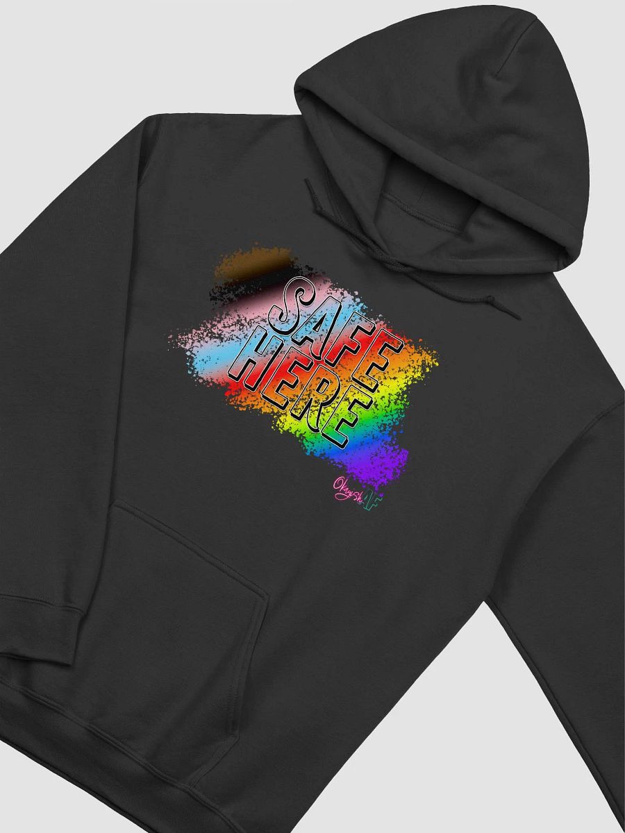 OkayishAF Safe Here Hoodie product image (2)