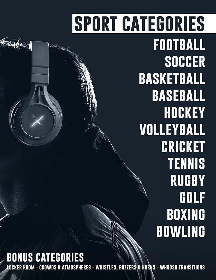 Ultimate Sports SFX Pack product image (2)