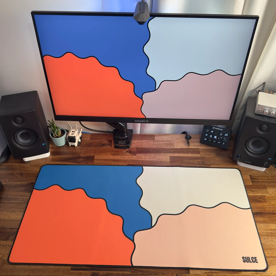 P01 - Waves | L - Desk Mat product image (7)