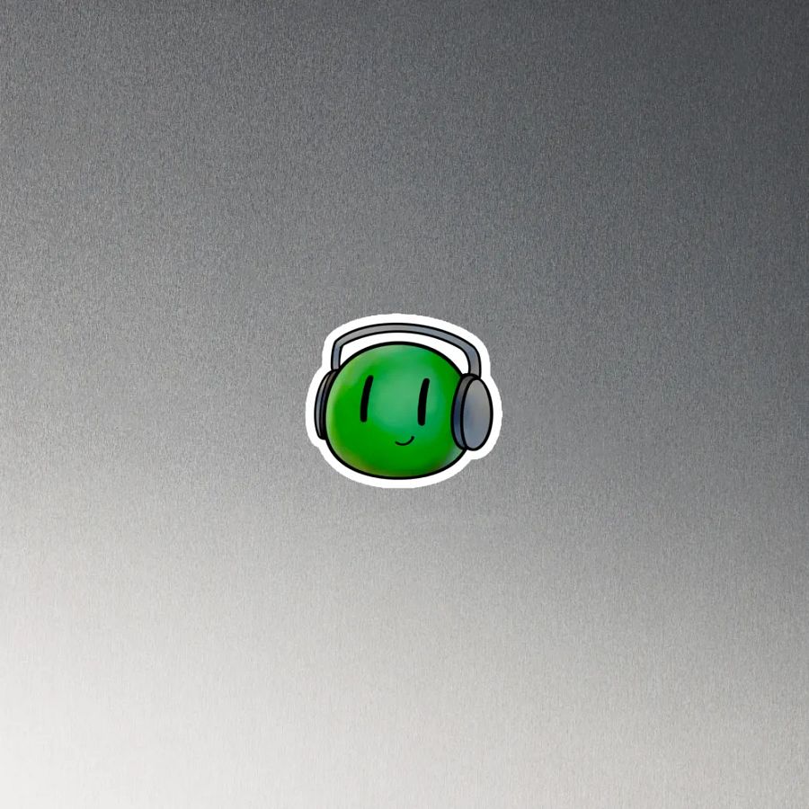 Headphones Marimo Magnet product image (2)