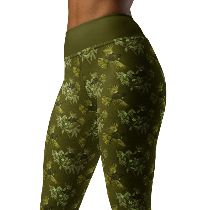 Tui in Flight - Olive Green Life Leggings