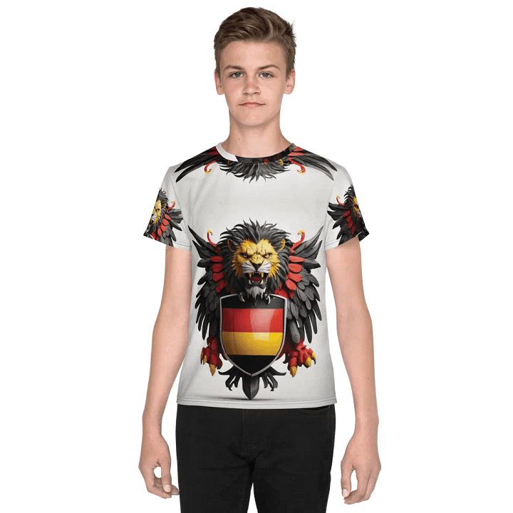 Lion eagle wing t shirt product image (1)