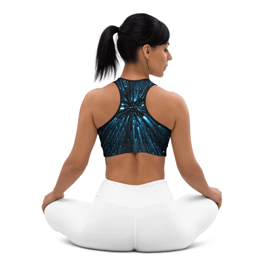 Hyperspace Journey Padded Sports Bra product image (9)