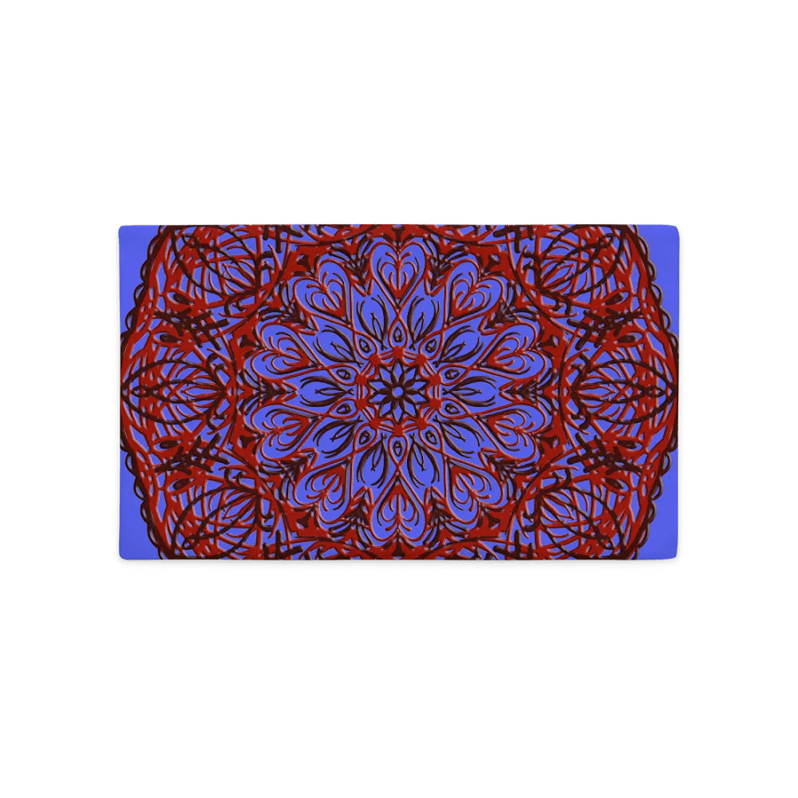 Symmetrical Serenity Mandala Pillow Case product image (4)