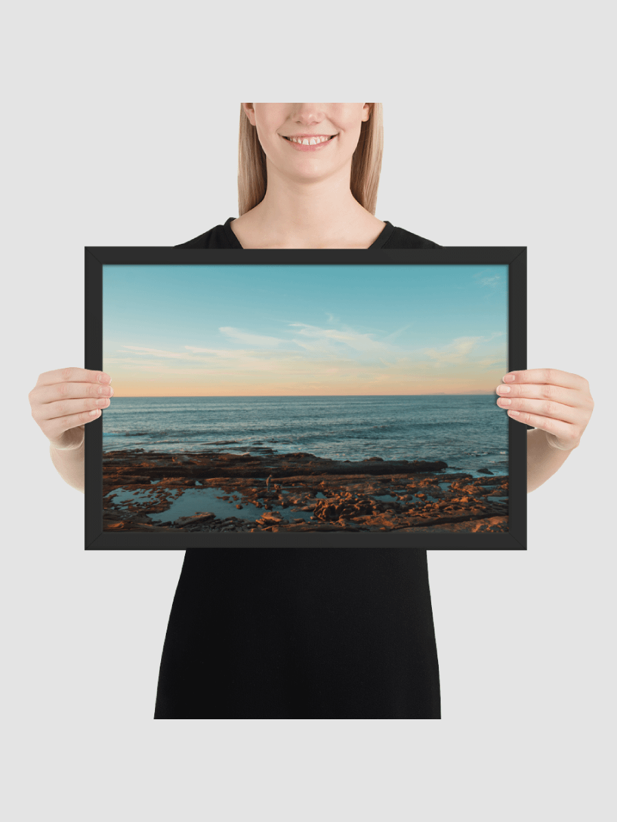 Water horizon Framed photography Poster product image (2)
